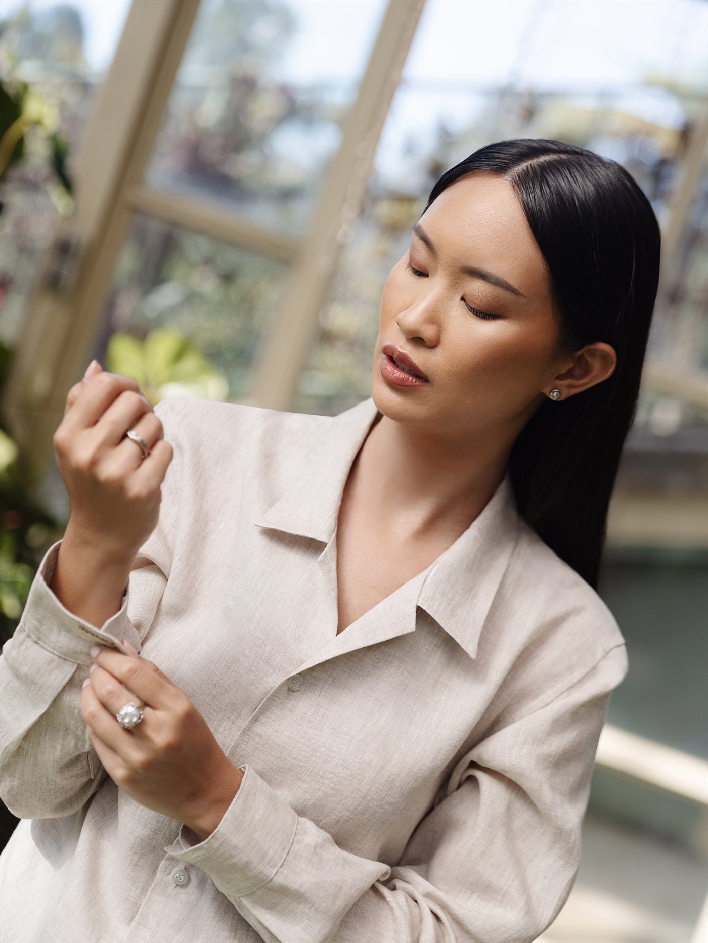 “Luxe Breeze” Shirt — Linen
