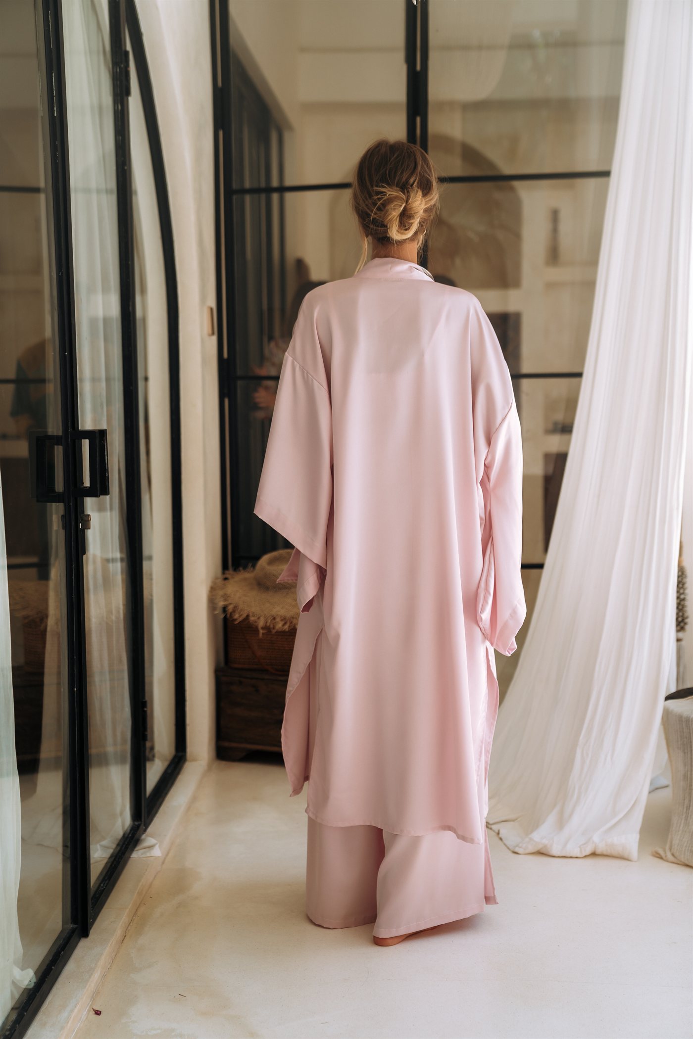 Long kimono — Baby Pink