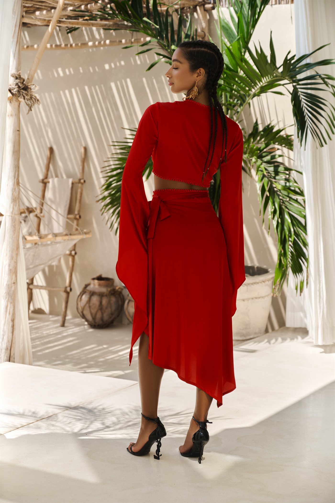 Samui top — Red