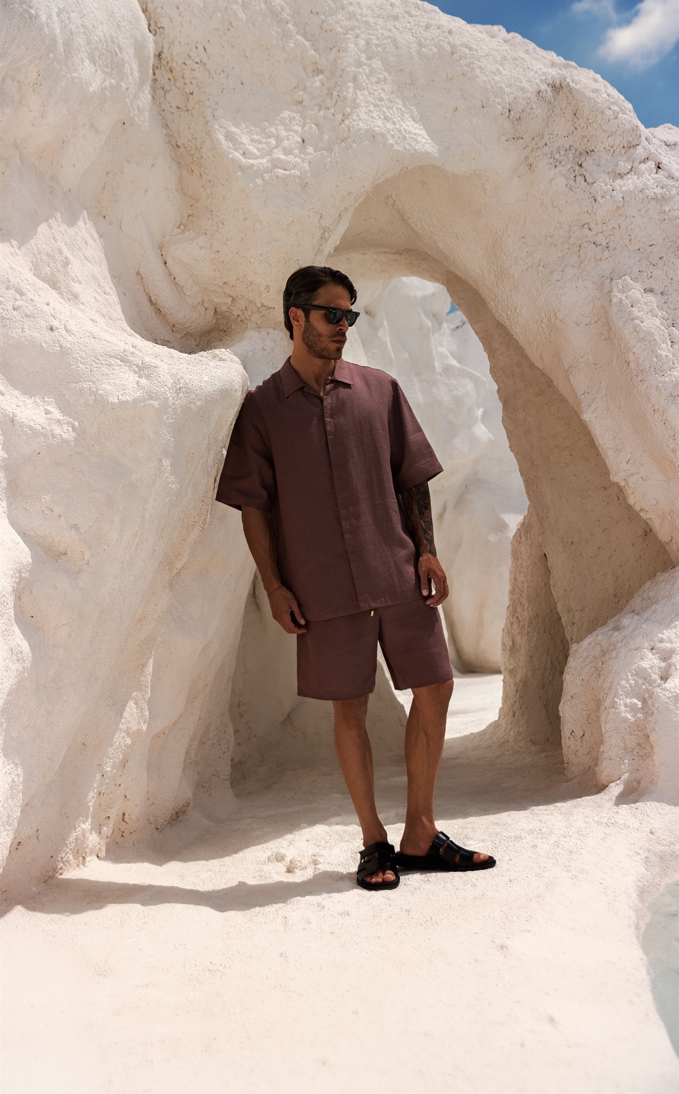 Santál Linen Shorts