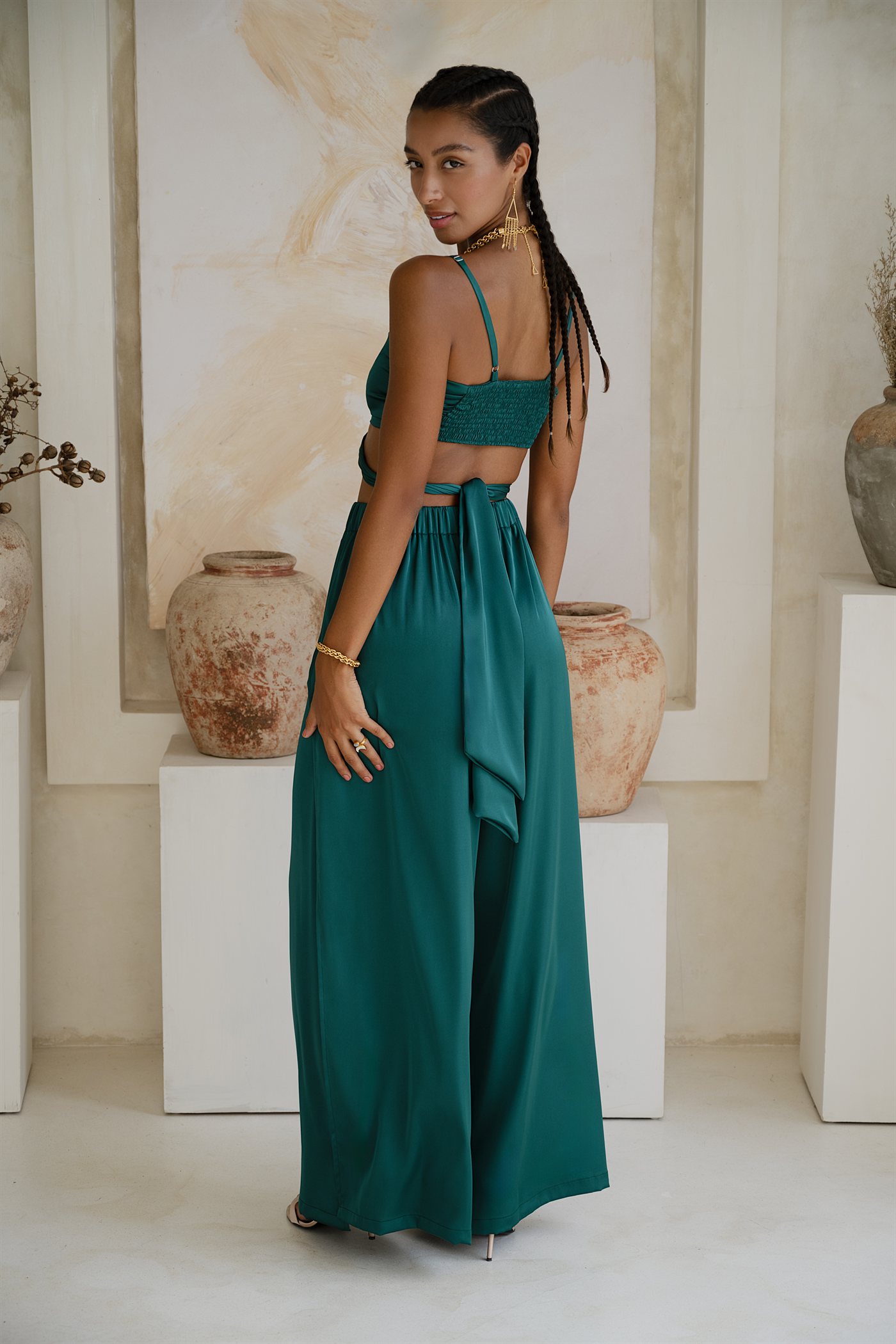 Top bra — Emerald