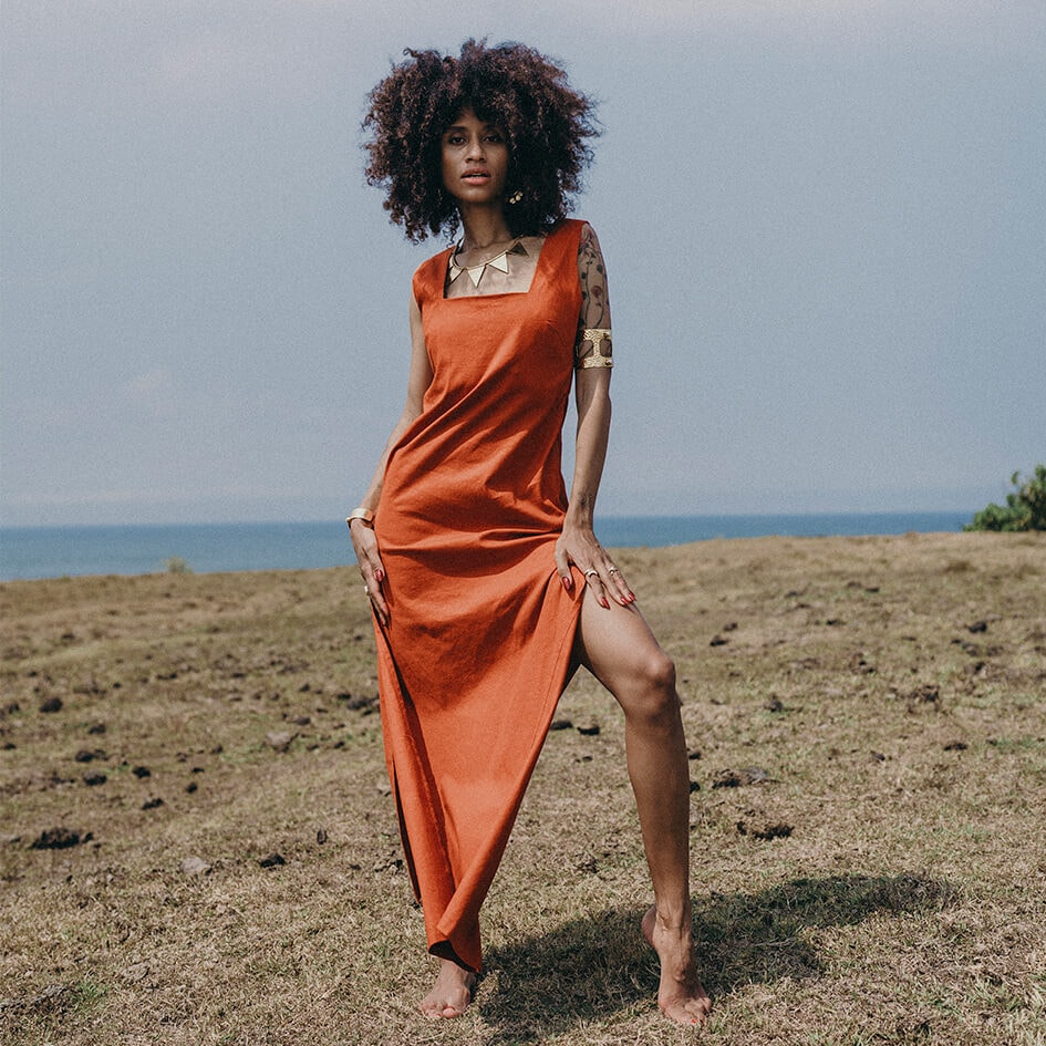 Sumba dress — Red