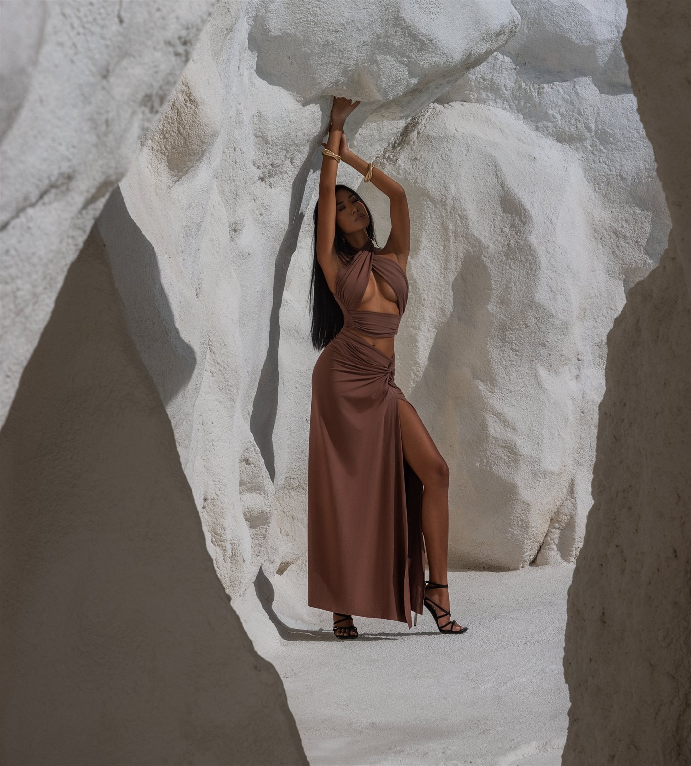 Freyja skirt — Brown
