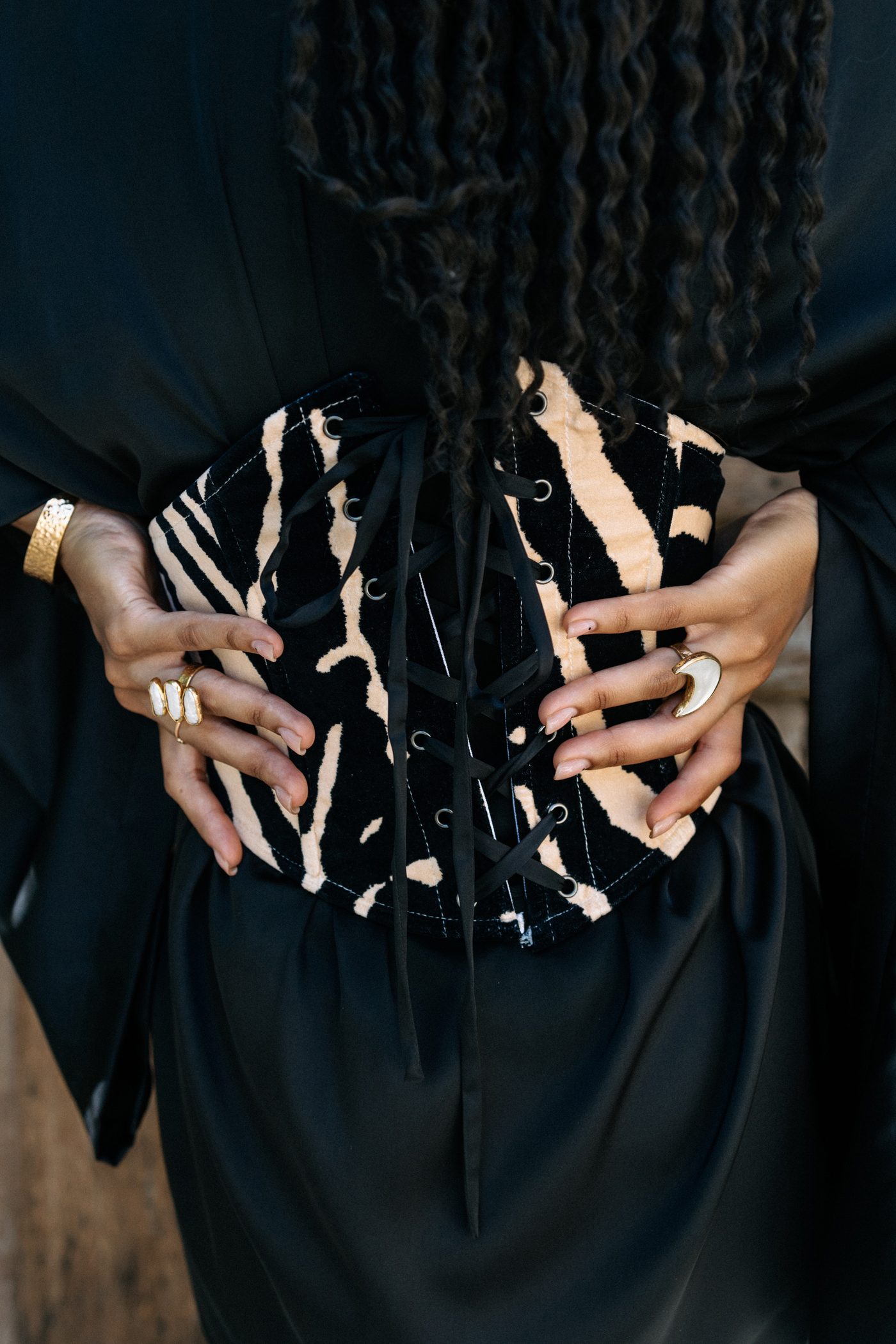 Corset "Milk Zebra" — Milk Zebra