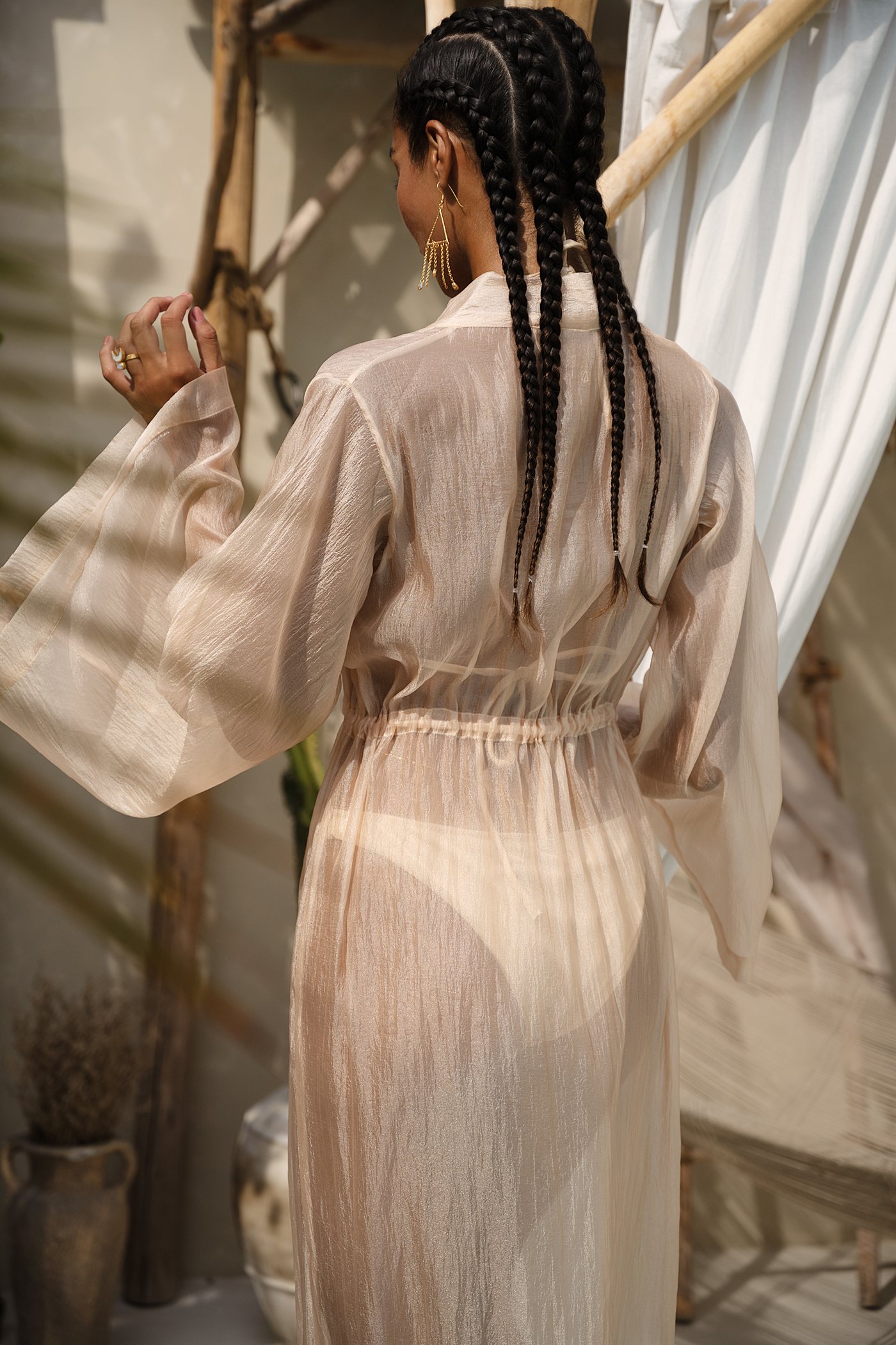 Kimono chic — Beige