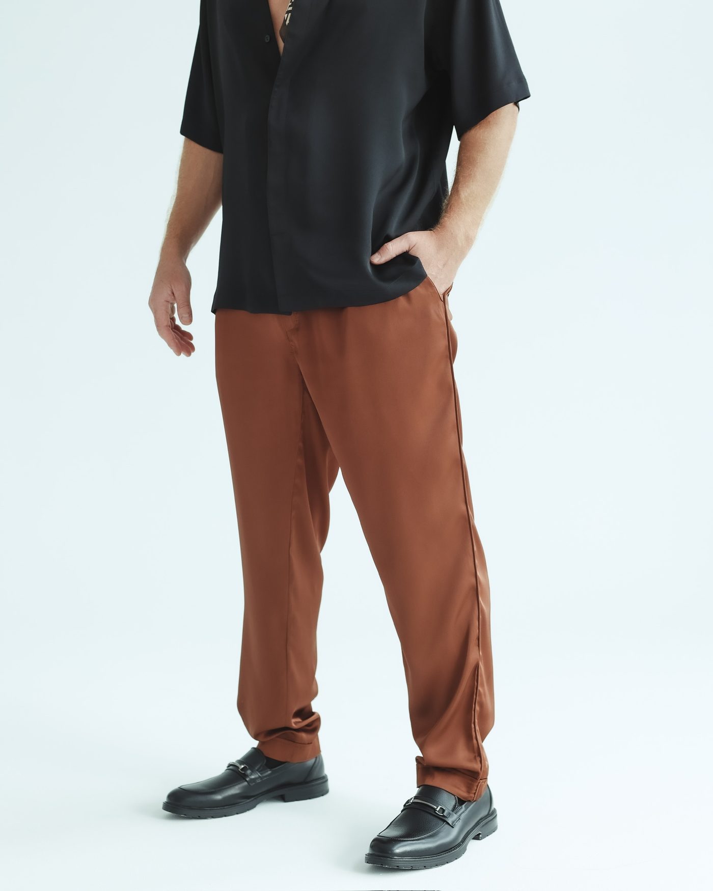Long Trousers — Total Brown