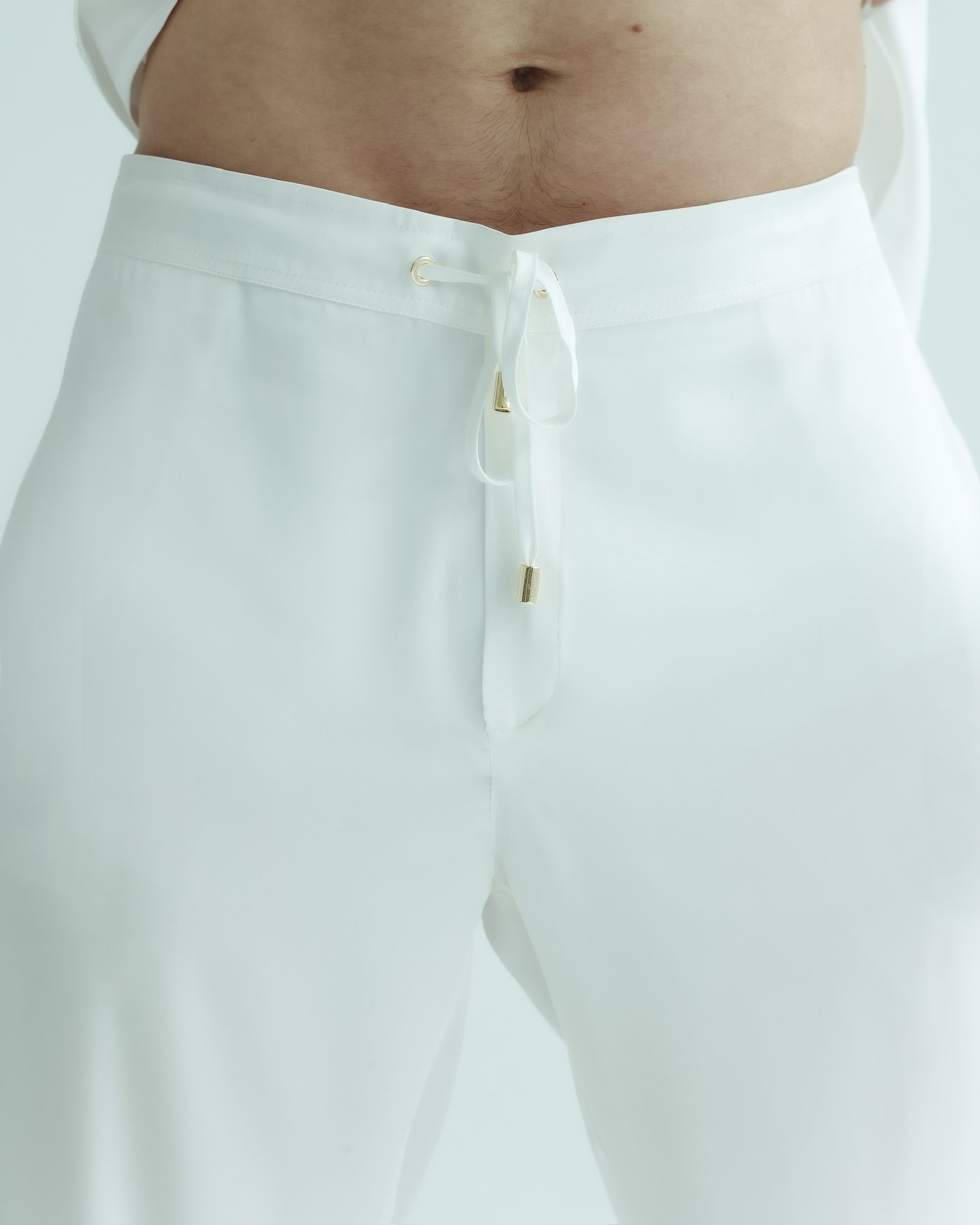 Long Trousers — Total White