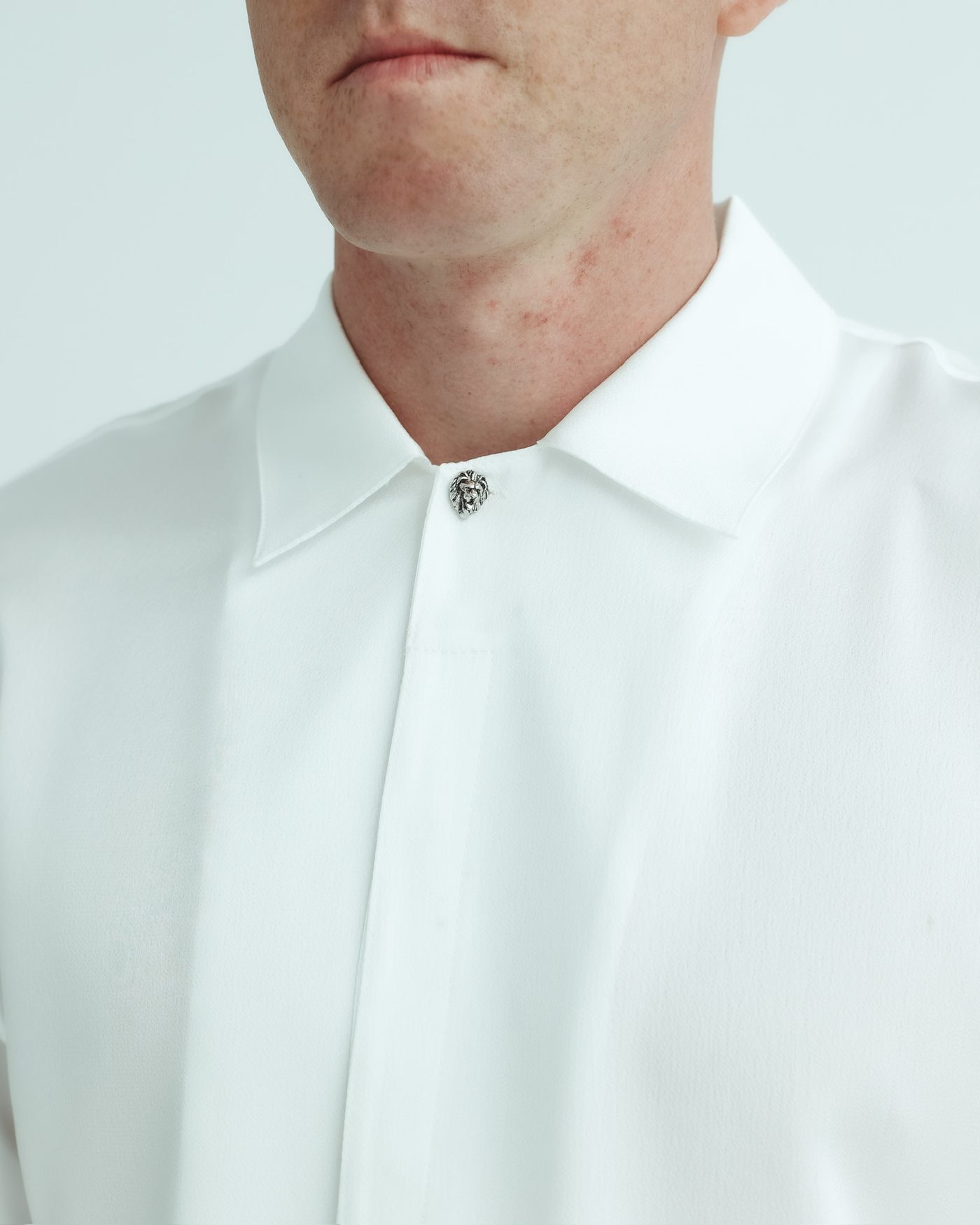 Short sleeve shirt “Leo” — White